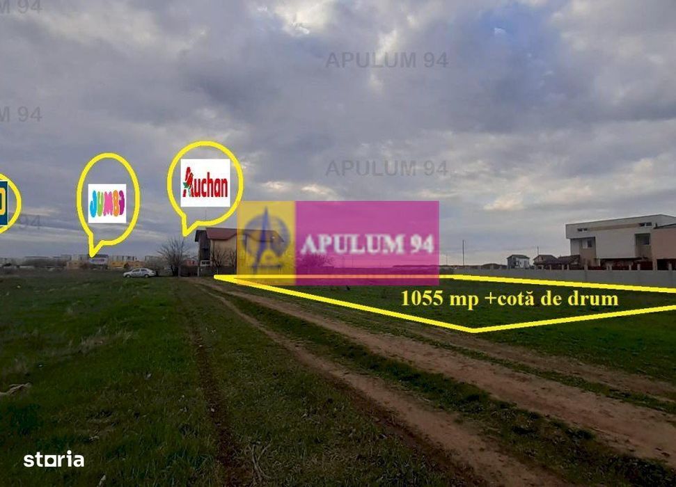 Teren 1055 MP București Sector 4 cu Certificat de Urbanism