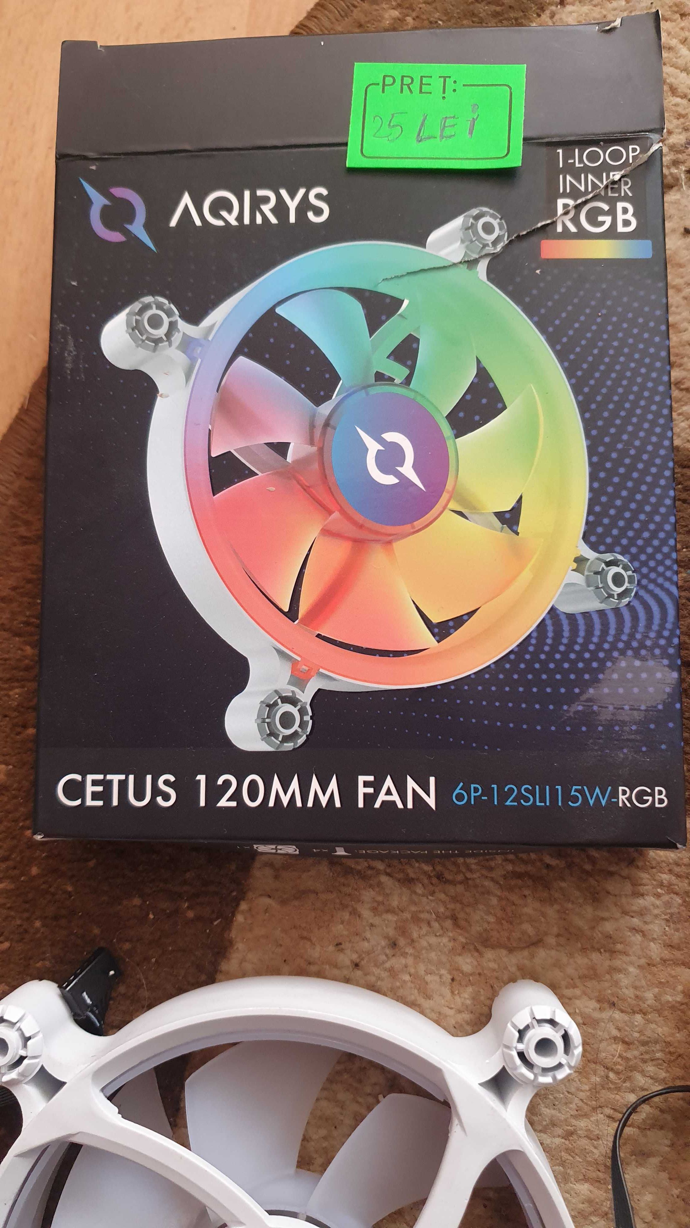 Ventilatoare Noctua si Aqirys