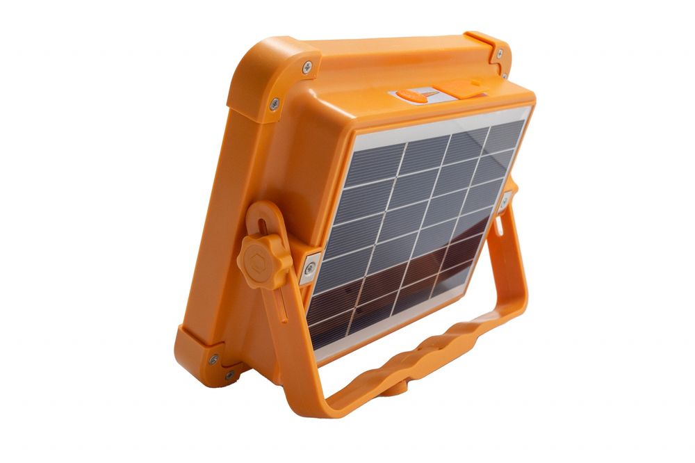 Proiector LED 500W cu Panou Solar CAMPING,PESCUIT
