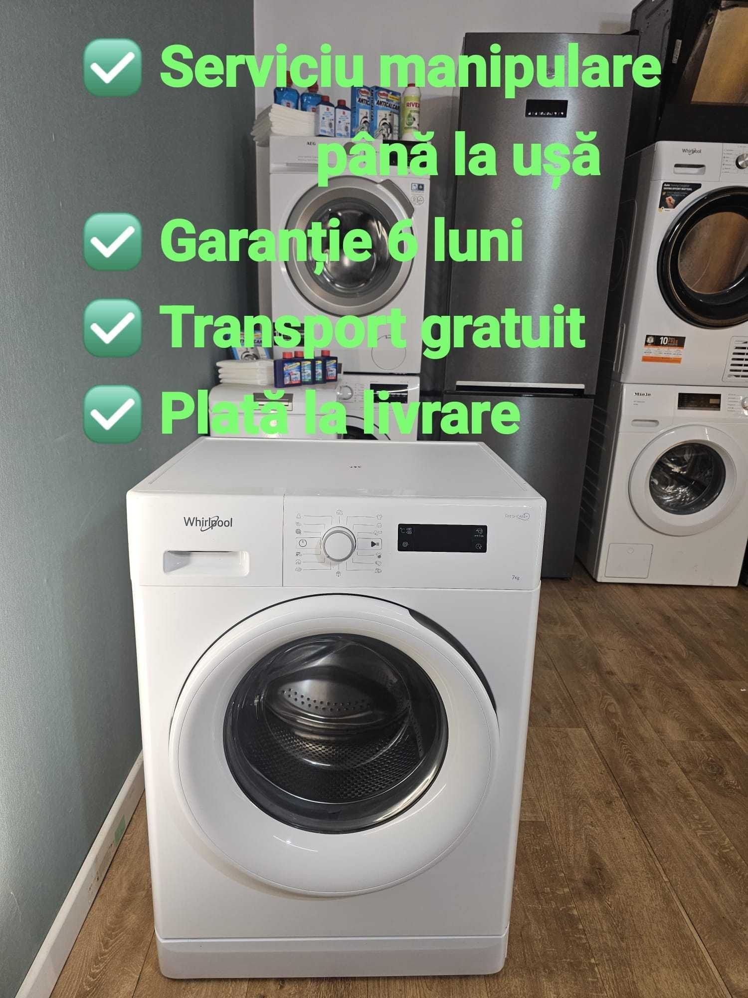 Masini de spalat verificate, transport gratuit si livrare rapida.