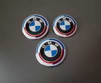 Emblema BMW 50th Anniversary 82mm 74mm capota / portbagaj / haion