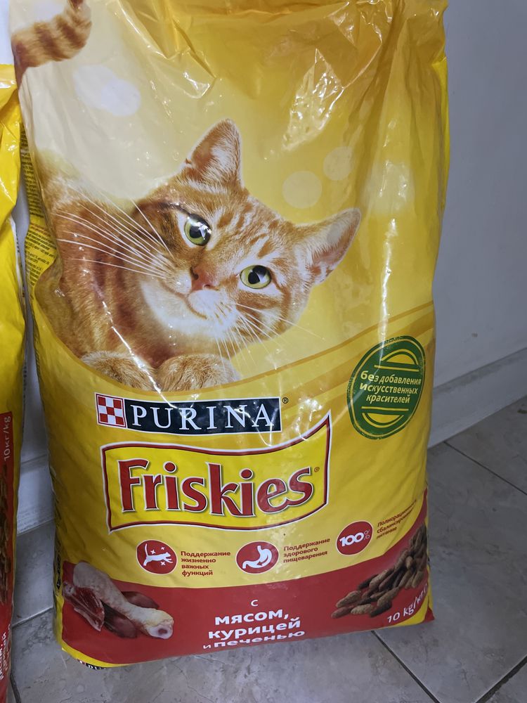 Корм friskies для кошек 10 кг