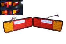 2 броя Компчлект LED стопове за ремарке , бус , ТИР , камион 12V