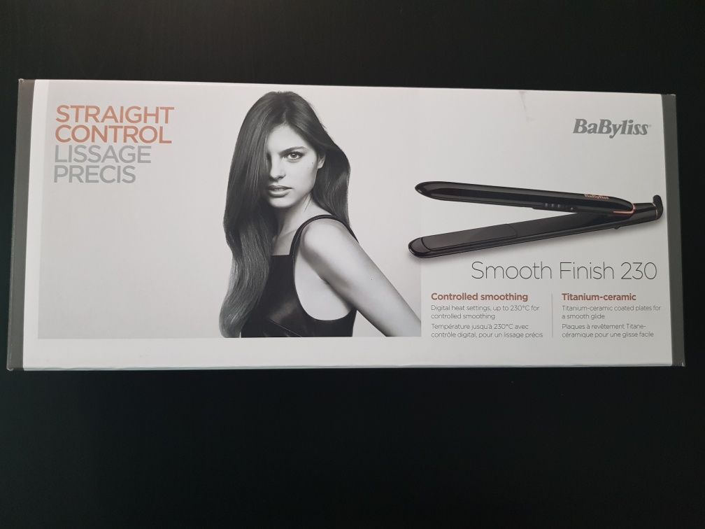 Placa de păr BaByliss Smooth Finish 230 ST250E