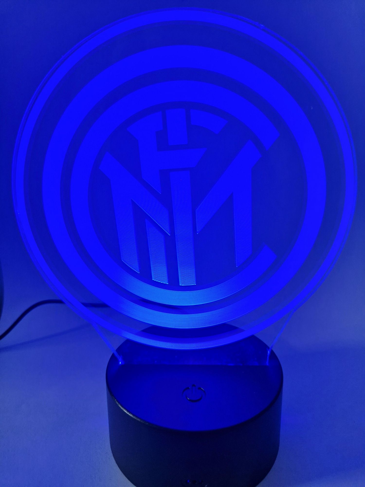 3D LED лампа FC Inter