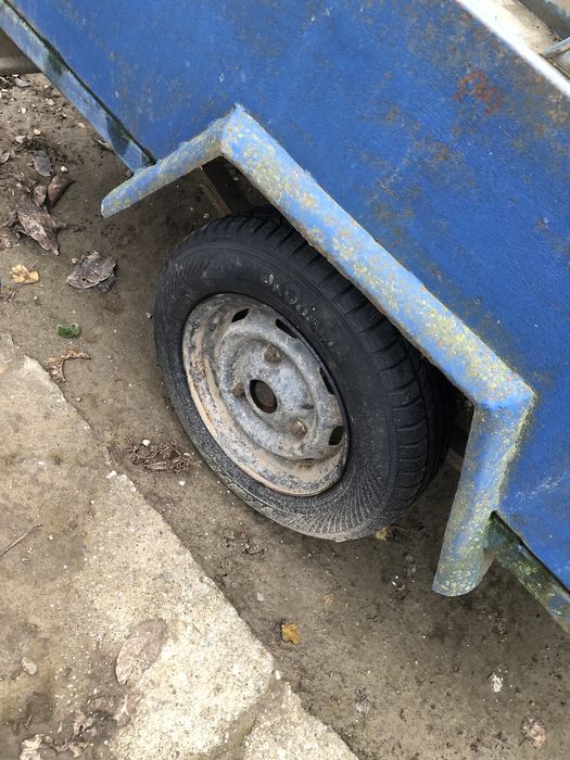 Remorca Dacie radiata Cauciucuri noi