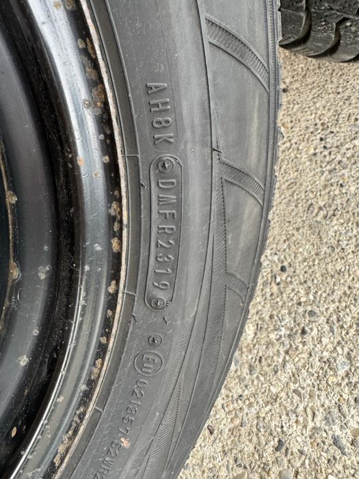 Jante tabla 5x112 cu anvelope iarna 205/55/R16 - Skoda/VW/Seat/Audi