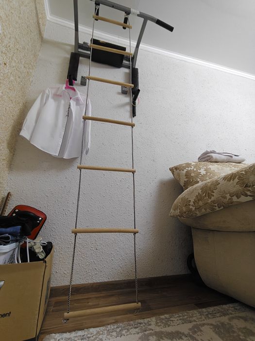 Верёвочная лестница. Детские развивающие игры