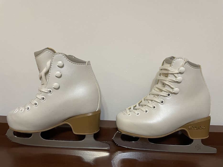 Patine profesionale Edea Brio Ivory pentru copii