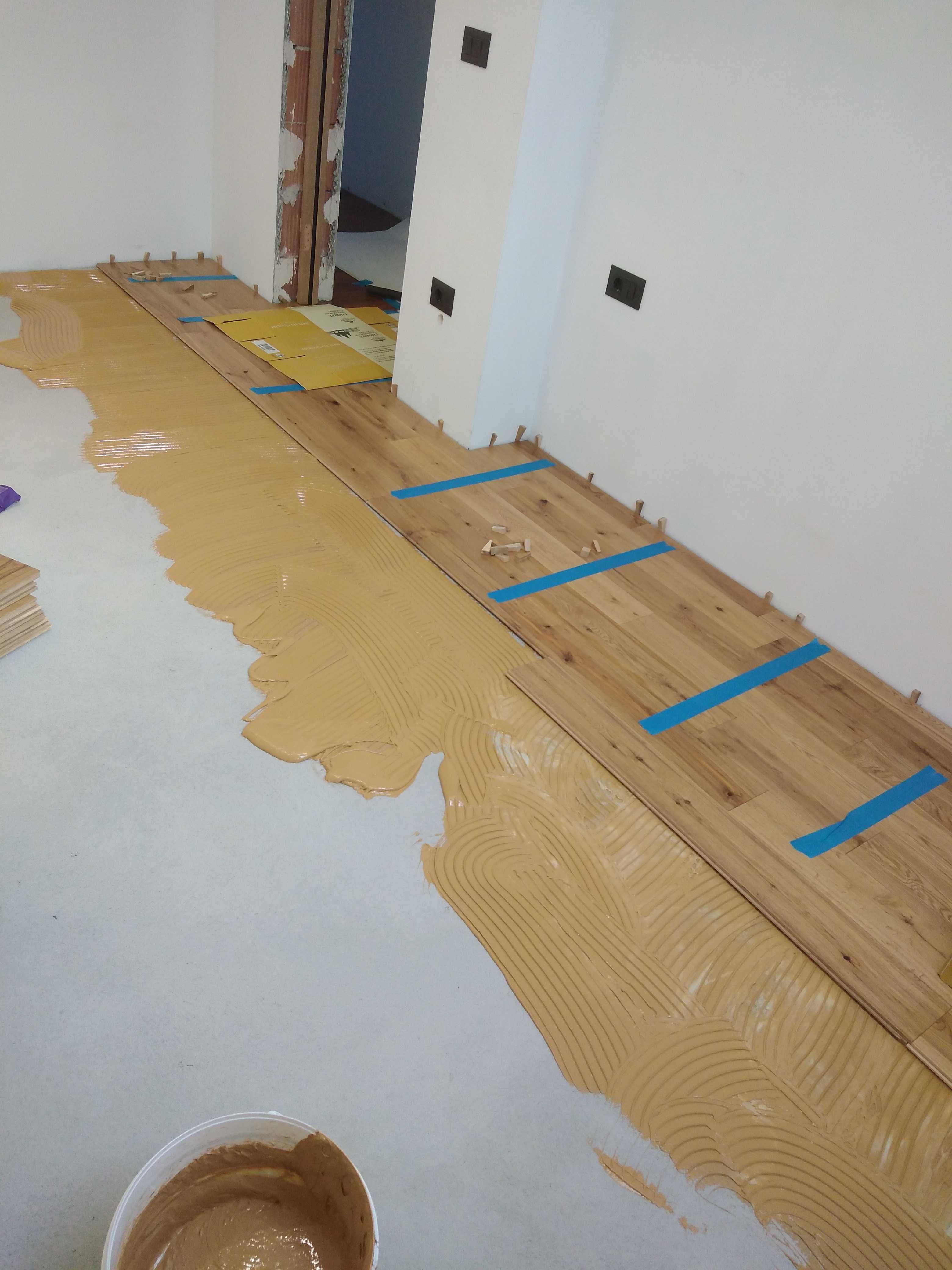 Montez parchet stratificat pentru incalzire in pardoseala