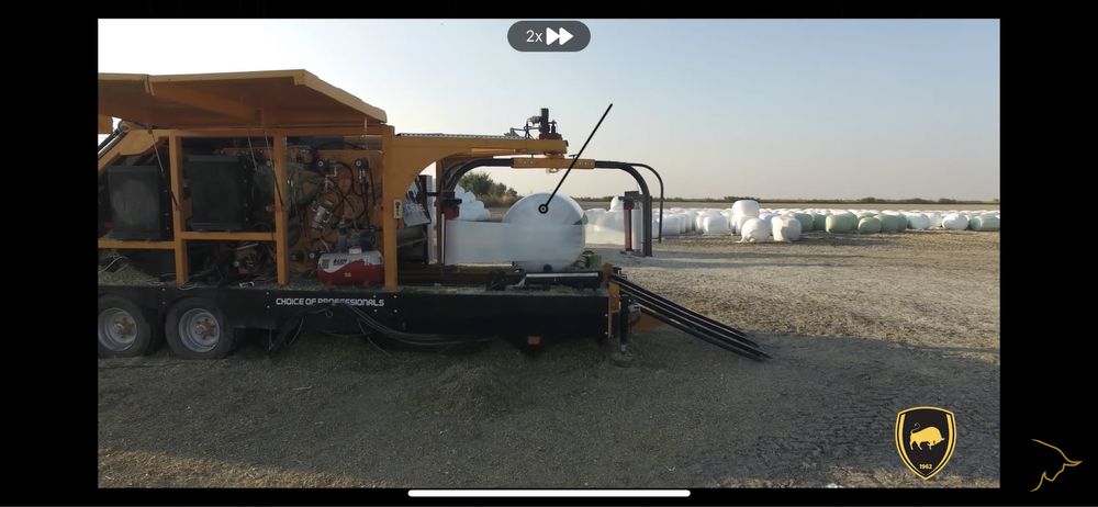 Силосный упаковщик