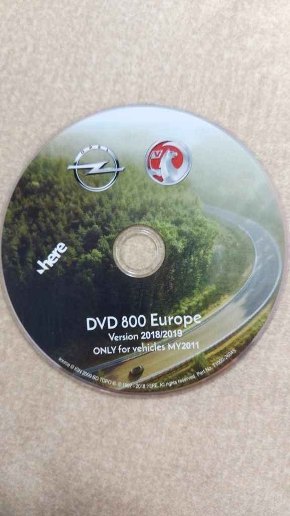 Карти навигация дискове Опел Opel DVD 800 CD 500 Insignia Astra Meriva
