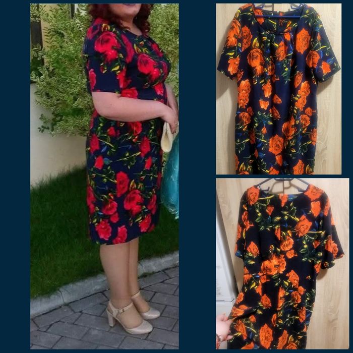 Rochie imprimeu floral 44/46