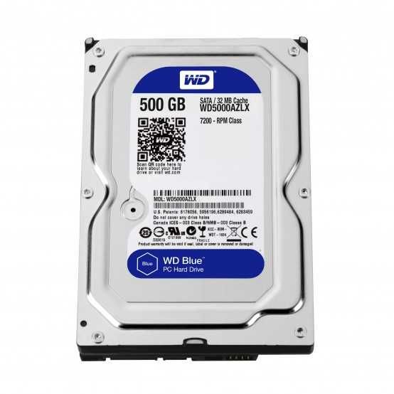 Hard Disk PC 500GB Western Digital Sata3 7200 WD5000AZLX hdd Sigilat