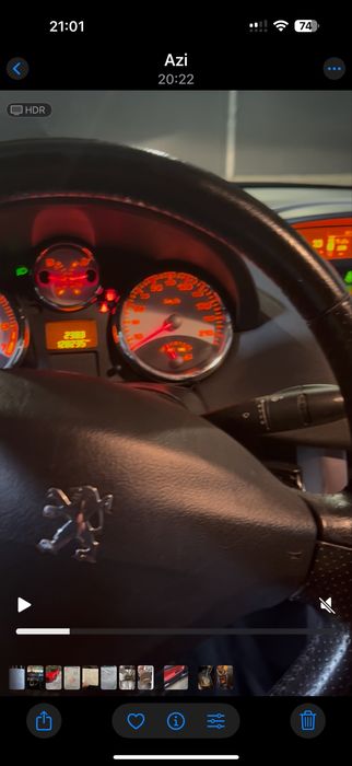 Peugeot 207 cc decapotabil