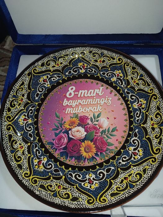 подарочная коробка с ляганом,ручная работа