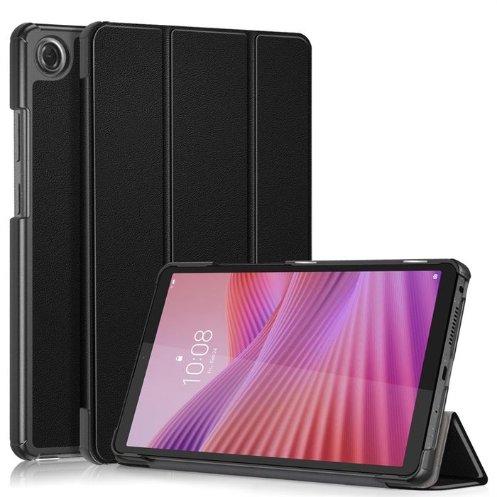 Lenovo Tab One 8.7" 2025 / Кожен калъф смарт кейс за таблет