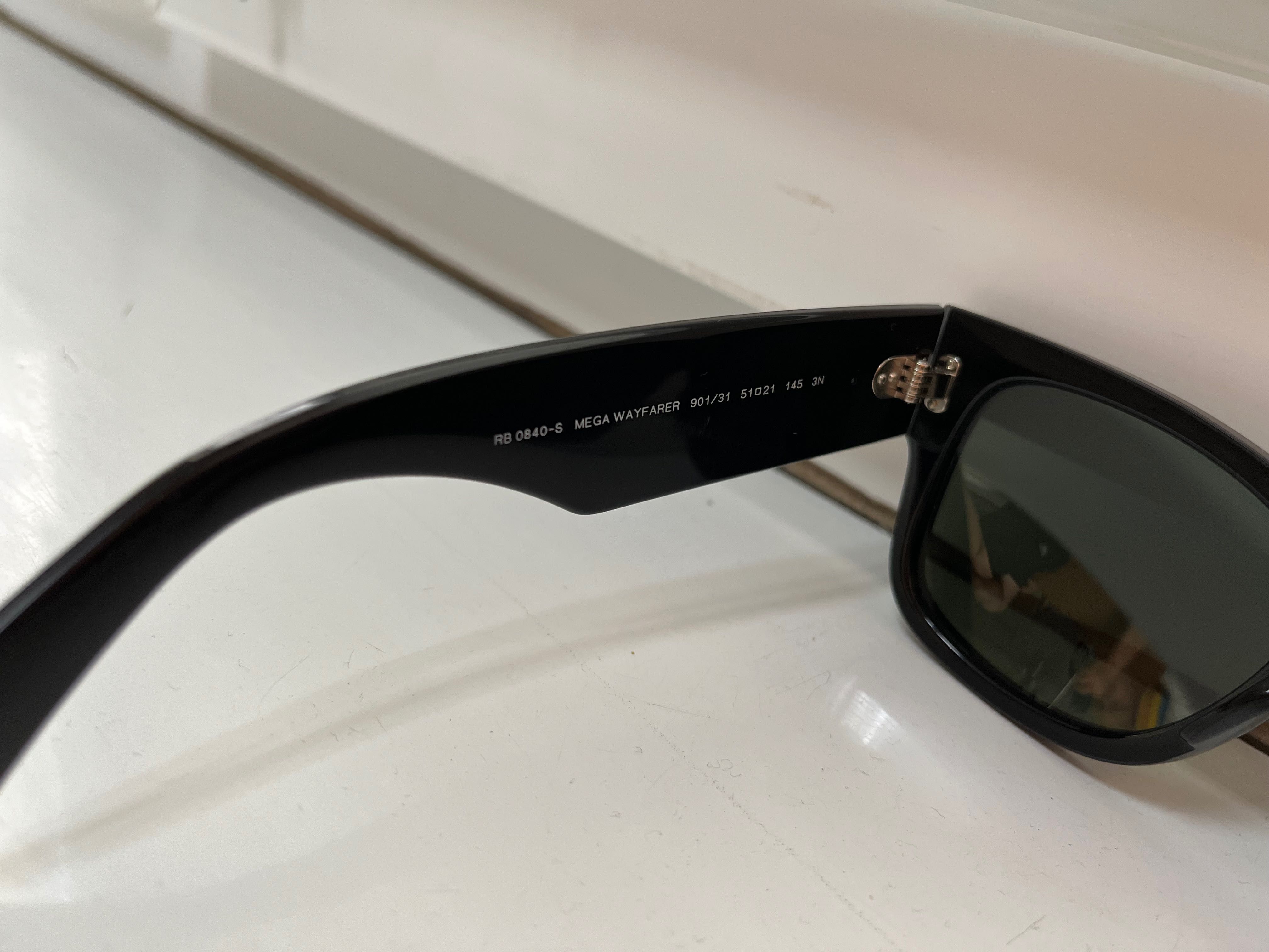 Ray ban mega wayfarer 0840-S черни