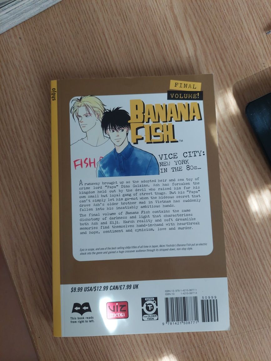 Manga Banana Fish