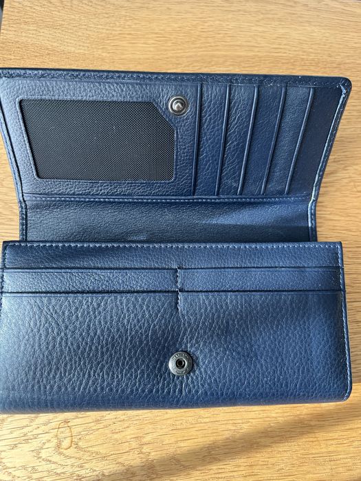 Дамски портфейл естествена кожа ESTIL – G2664 NAVY