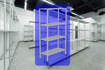 Polkaly stellaj, arxiv tokchasi Акция, метал архивный стеллаж