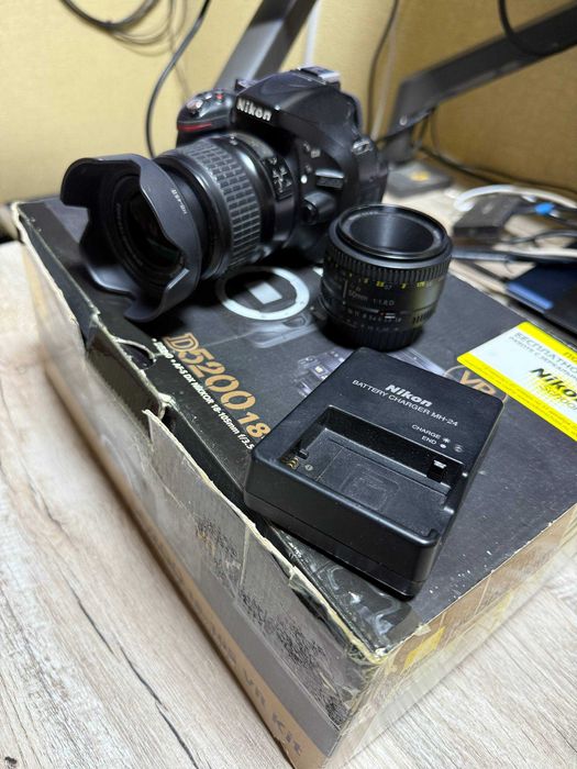 NIKON D5200  и объектив 50мм 1:1,8