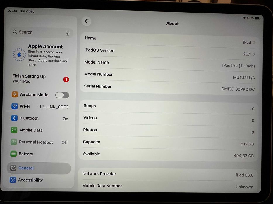 Ipad Pro Gen 1 cu 512GB + Tastatura originala Apple + Apple Pencil