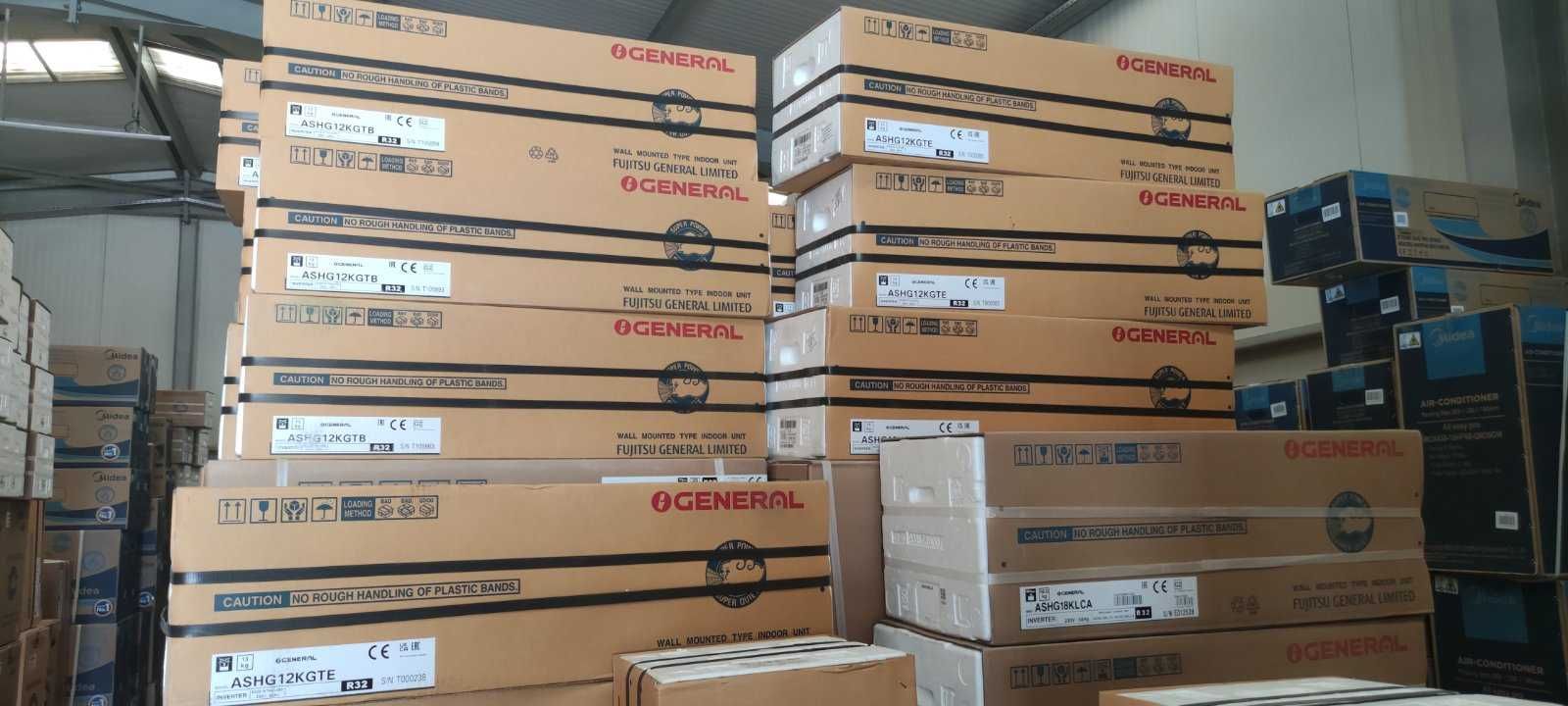 Fujitsu General ASHG36KMTA/AOHG36KMTA, 36000 BTU А++ с монтаж
