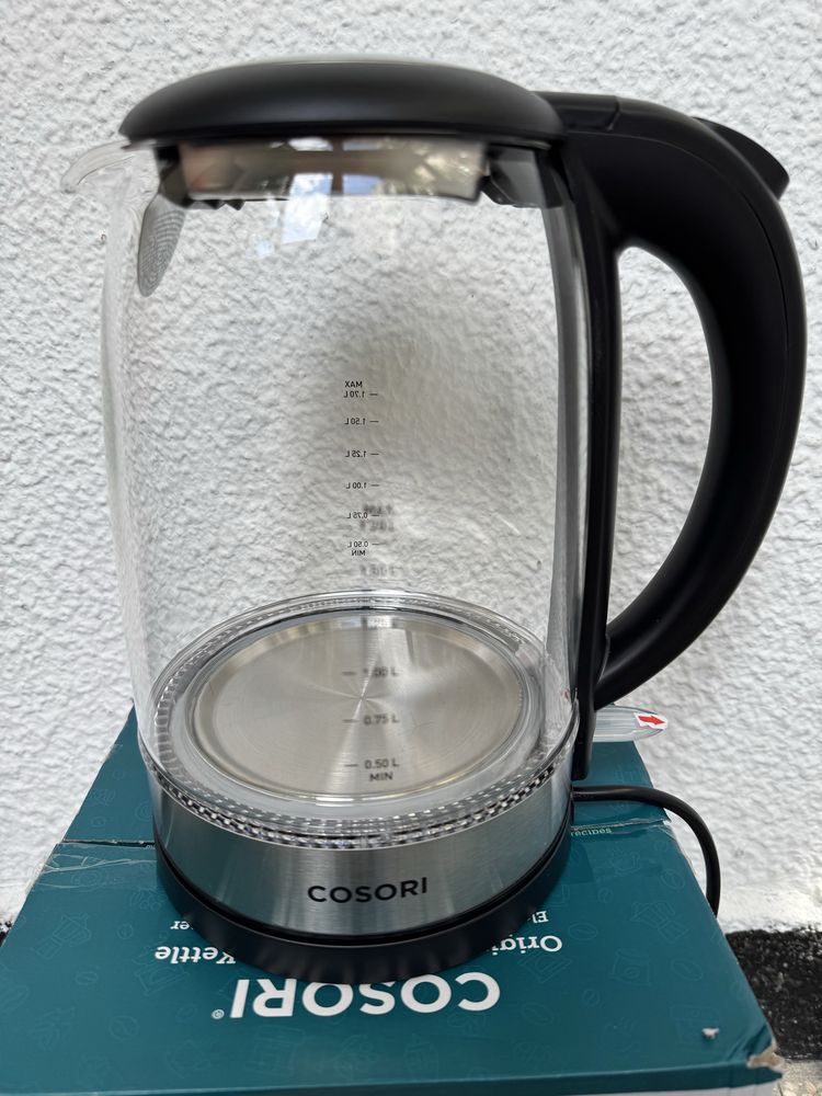 Електрическа Стъклена Кана Cosori GK172-CO , 1.7л, 1500W, LED!