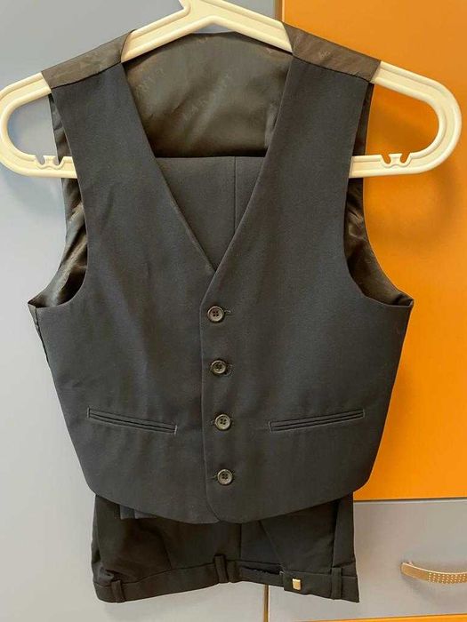 costum 3 piese bleumarin - baiat 10 ani (nou)