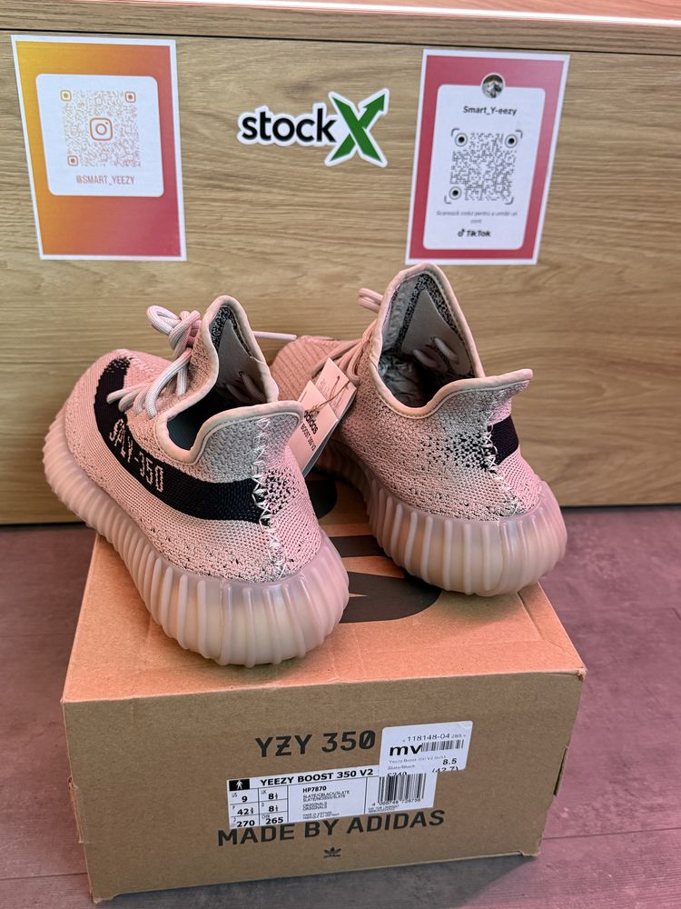Yeezy Bost 350 V2 Slate Poze Reale Marimi 36-47