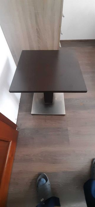 Маса с облицовка от неръждаема ламарина 50/50/50 см - 1 бр. и двойна 1