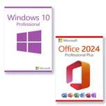 Stick USB bootabil Windows 10 Pro + Office 2024 cu licenta retail