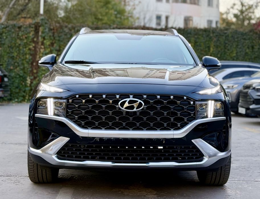 Hyundai Santa Fe 2022, 2.4 — Ideal holatda! Qora rangda.