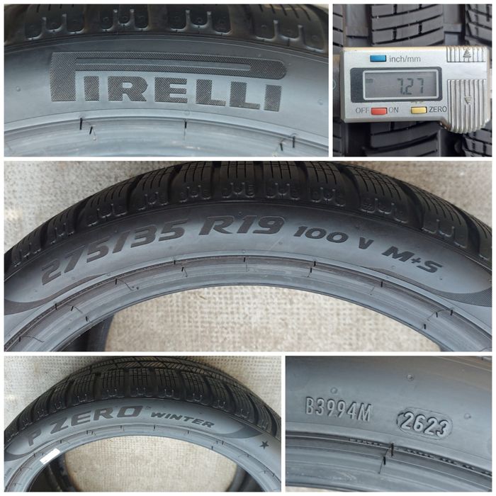 O bucată 275/235 45/35 R19 M+S iarnă - una Pirelli Michelin