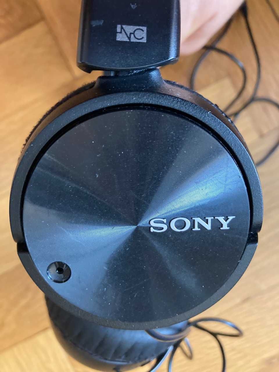 Слушалки с активно шумопотискане (noise cancelling) Sony ZX110NC,черни