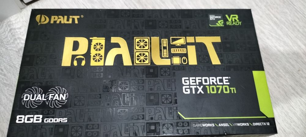 Продам видеокарту GTX 1070 TI