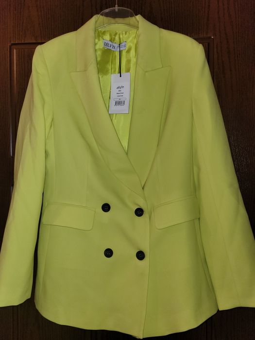 Ново сако цвят лайм