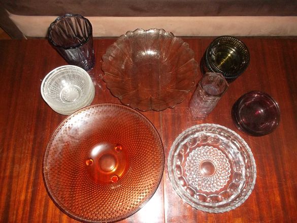 Автентични стъклени съдове и керамика