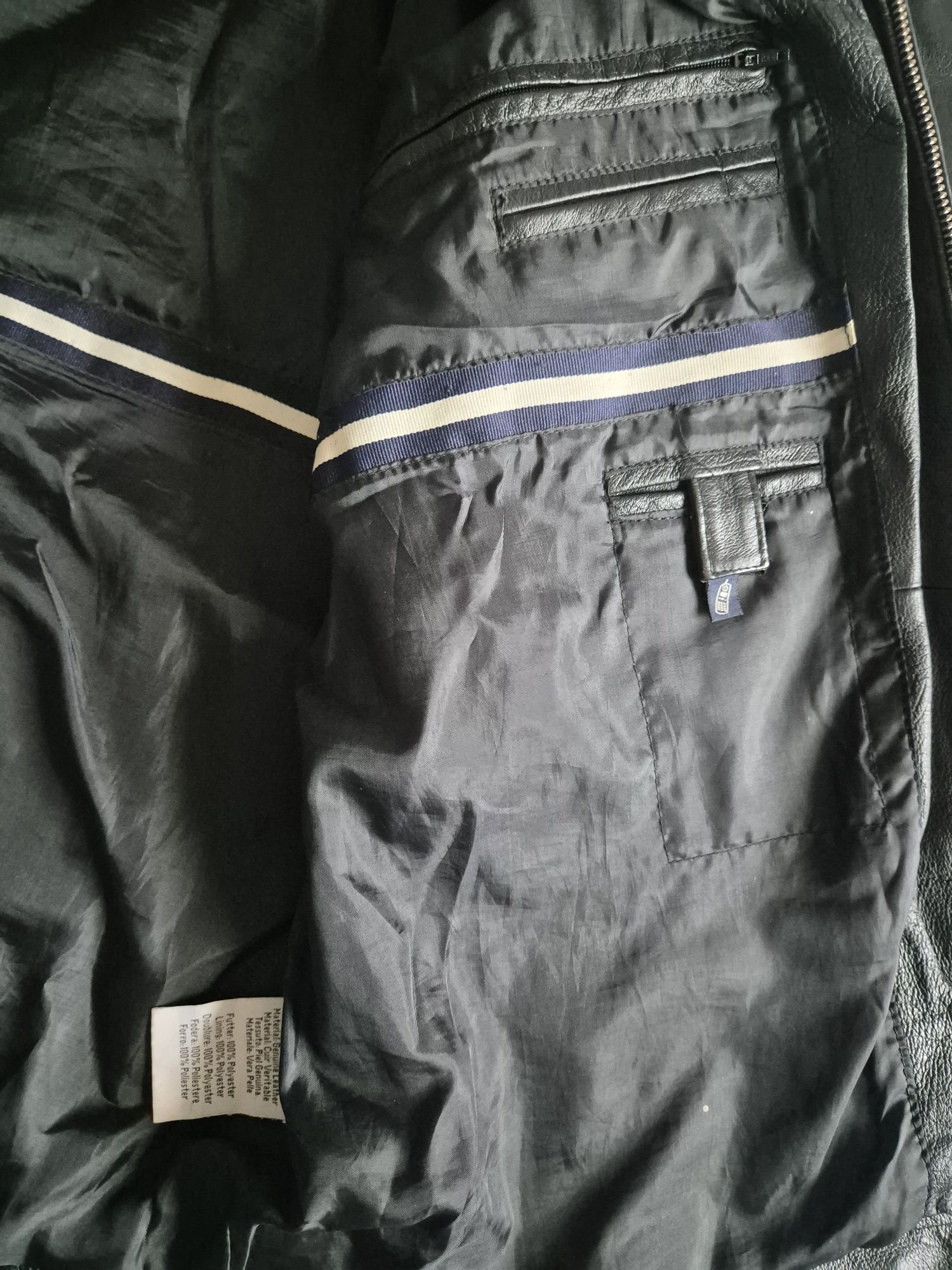 Geacă piele Tom Tailor, mărimea 52