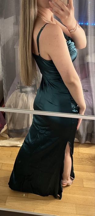 Rochie de seara verde smarald