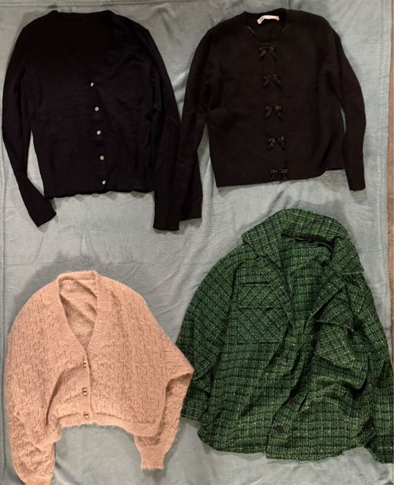 Zara  жилетка  , яке , сако  зара  , есен , кожено яке С размер