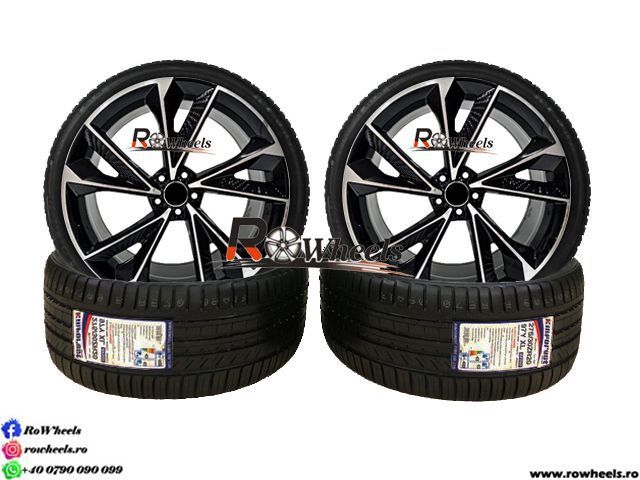 Jante AUDI 22 R22 A6 A7 A8 Q3 Q5 Q7 Q8 22 R22 Black Anvelope Vara
