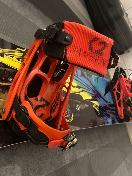 Snowboard Lib Tech La Nina 162 + Legaturi K2 fast strap