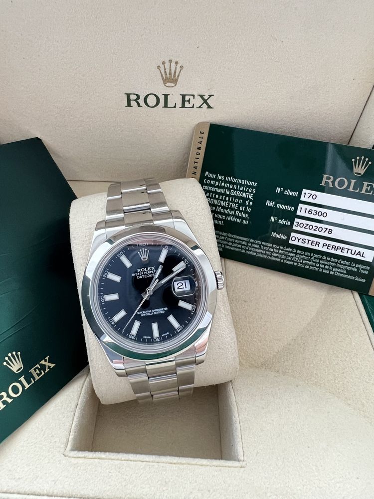 Rolex Datejust 41 mm Black Rhodium