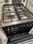 Aragaz mixt Beko FSM62530DXMS, Cuptor electric, Grill, 4 arzatoare