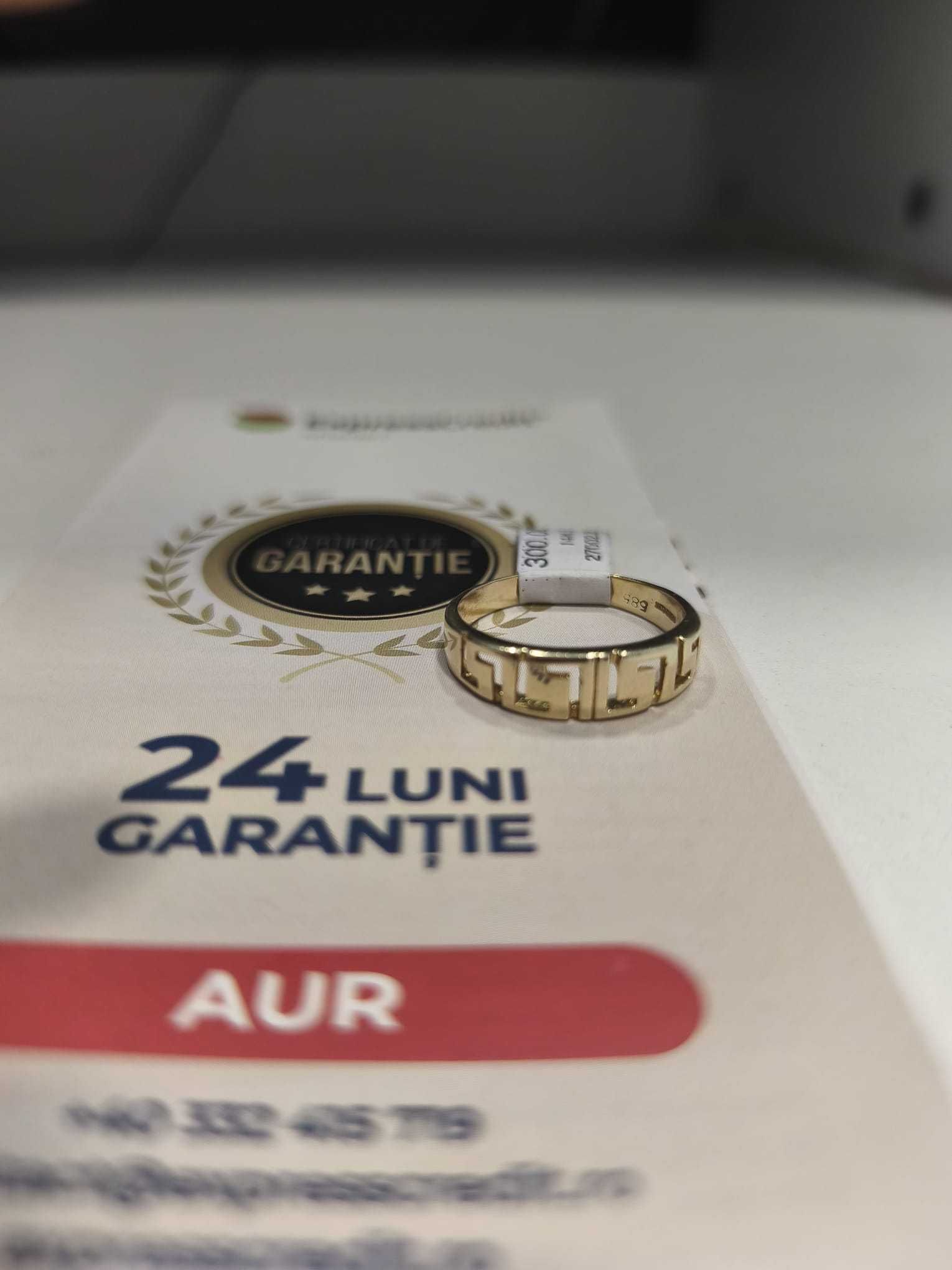 Inel de aur (AG32 B27002.2) 2 ANI GARANTIE!
