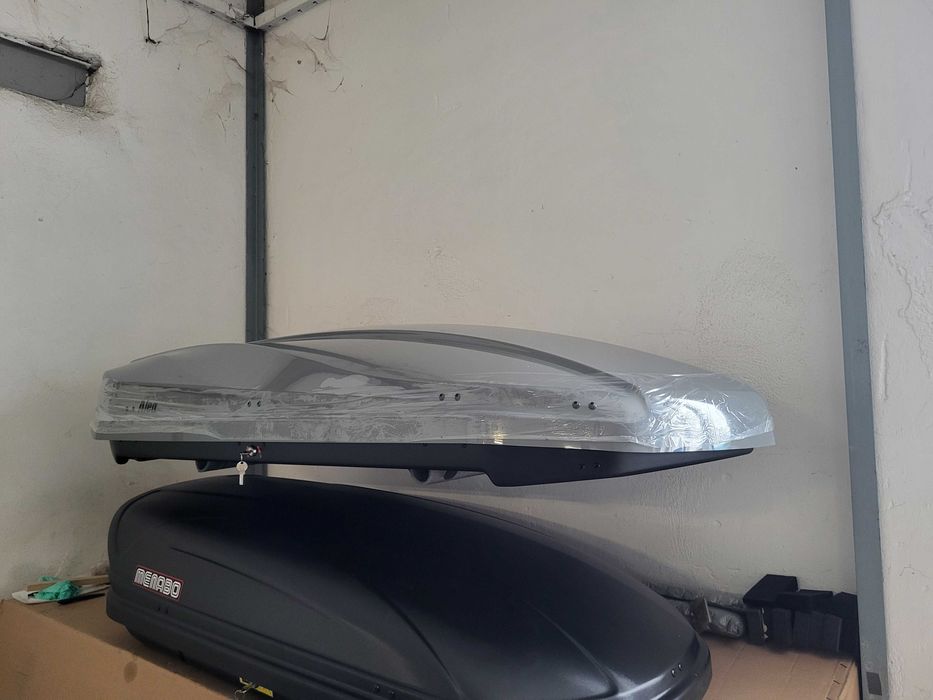 Cutie portbagaj Junior Strike 440 gri lucios sau negru lucios