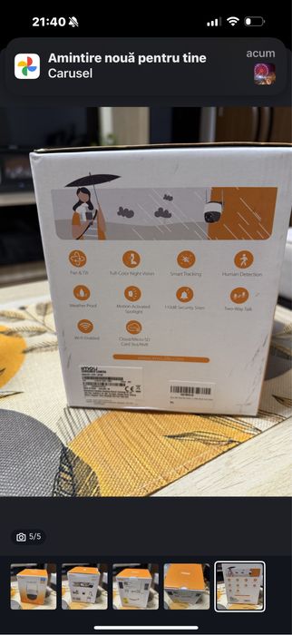 Vand camera supraveghere noua de exterior