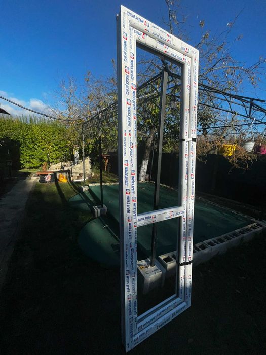 PVC врата без стъклопакет